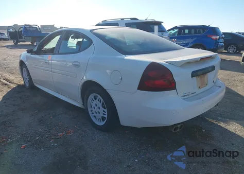 2004 Pontiac Grand Prix Gt1 z USA, uszkodzony, nr VIN 2G2WP522541297458